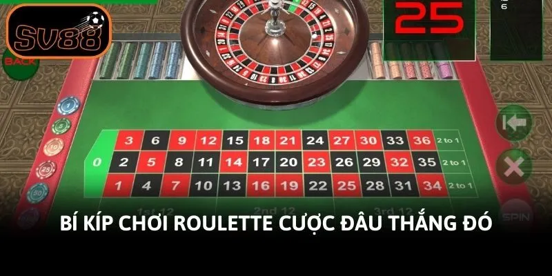 Bí kíp chơi Roulette cược đâu thắng đó