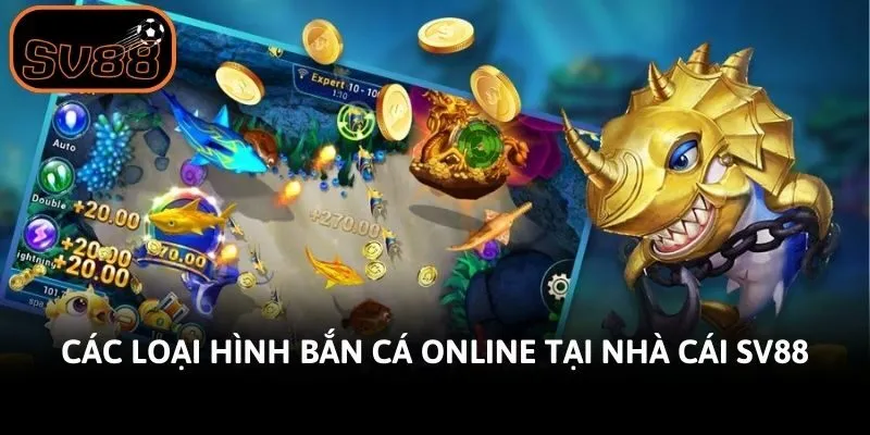 Các loại hình bắn cá online tại nhà cái Sv88